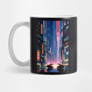 Neo Japanese city aesthetic Mug